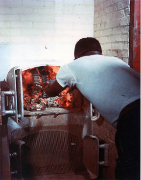 unfit silver certificates were burned at the Bank.
