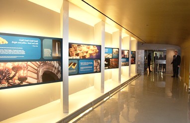 Entrance to the Gold Vault.