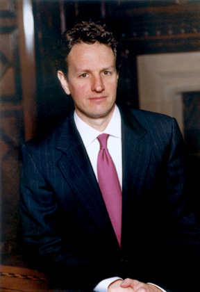 Timothy F. Geithner became the ninth president and chief executive officer of the New York Fed on November 17, 2003.